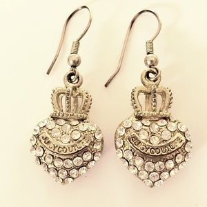 Juicy Couture Swarovski earrings